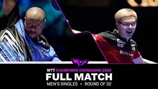 FULL MATCH | Felix LEBRUN vs Quadri ARUNA | MS R32 | #WTTChongqing 2024