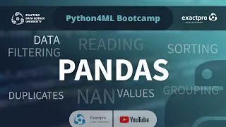 Python4ML Bootcamp — Session 5 — Pandas