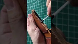 Handmade Leather Goods | Leather Craft | leather craft tutorials #172 @mosafer_legend #shorts