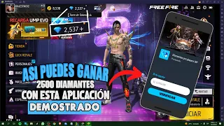 COMPROBADO!💎 Esta aplicación me acaba de regalar +2500 Diamantes 🤯 100% REAL [Demostrado]🤩 2023