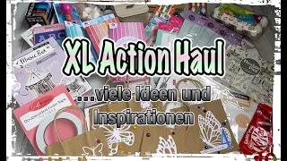 XL Action Haul (deutsch), Bastel Haul, Scrapbook basteln mit Papier, Ideen, Inspiration, DIY
