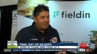 Final day of the World Ag Expo: Fieldin