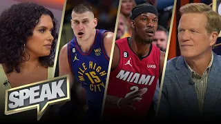 Jimmy Butler, Heat drop Game 1 vs. Nuggets, Jokić post triple-double | NBA | SPEAK