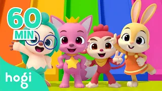 Finger Friends + More｜Happy Friendship Day! 💖｜Best Nursery Rhymes and Colors for Kids｜Hogi Pinkfong