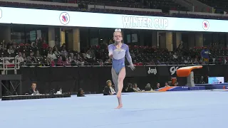 Sophia Buechler -  Floor Exercise -  2023 Winter Cup -  Junior Women