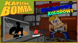 KAPITAN BOMBA: Bordowy/Granatowy/Kolorowy Alarm [KOMPILACJA]