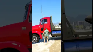 GTA V: MICHAEL SAVING DYING SHARK 😯| #shorts #viral #gta5