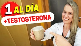 SÓLO 1 al DÍA para AUMENTAR LA TESTOSTERONA Naturalmente, ¡Más Salud y Más Energía!