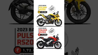 2015 Bajaj Pulsar RS200 🆚 2023 Bajaj Pulsar RS200 - Price Comparison