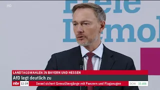 Wahlen LIVE: Pressekonferenzen der SPD, der AfD und der FDP