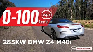 2020 BMW Z4 M40i (285kW) 0-100km/h & engine sound