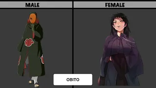 AKATSUKI GENDER SWAP | AnimeData TV