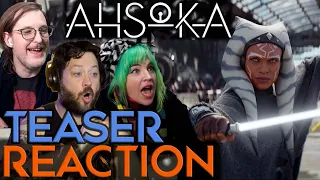 THRAWN! SABINE! // AHSOKA Teaser Trailer REACTION! !