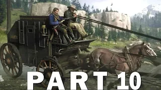 Bank Stage Coach Heist And Sheep Herd Stealing! Red Dead Redemption 2 Gameplay Part 10 RDR2