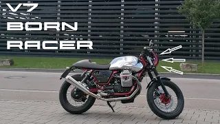 MOTO GUZZI V7 Cafe Racer fairing + Motogadget & LED Kellerman by Frankenstein Motors [EN/DE/IT]
