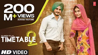 Kulwinder Billa Time Table 2 (ਟਾਈਮ ਟੇਬਲ 2) Full Video | Latest Punjabi Song 2015