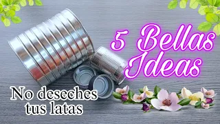 Ideas para reciclar Latas / Manualidades con reciclaje / Ideas para reciclar Latas / DIY /ARTESANATO