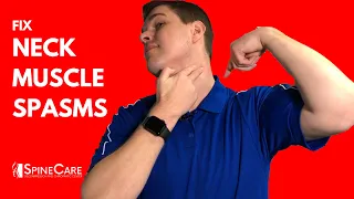 How to Treat Neck Spasms in 1 MINUTE