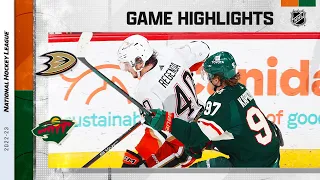 Ducks @ Wild 12/3 | NHL Highlights 2022