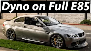 E92 M3 Hits the Dyno! Full E85 and VERY LOUD!