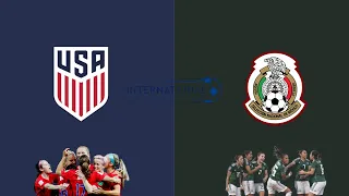 USA vs Mexico - Women's International Friendly - 05/07/2021