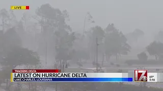 Hurricane Delta making landfall Friday afternoon at Louisiana coast