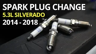 How To Change 2014-2018 Silverado Sierra 5.3 6.0 6.2 Spark Plugs (3rd Gen)