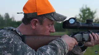 Roe Deer Hunting in Russia. Trophy siberian roe deer