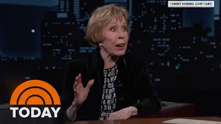 Carol Burnett recalls short-lived gig working at a movie theater