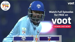 Highlights | Abu Dhabi T10 League | Delhi Bulls Vs The Chennai Braves | Watch For Free On Voot