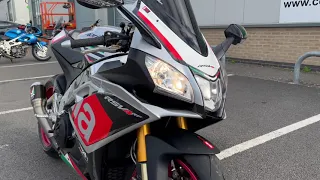 APRILIA RSV4 RF - AUSTIN RACING EXHAUST - STUNNING EXAMPLE ONLY 1895 MILES