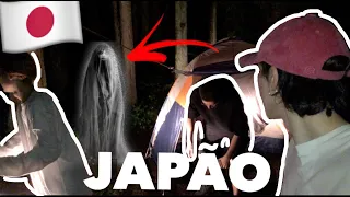 ACAMPANDO em uma FLORESTA do JAPÃO !?!? 【FABIO LINARES】