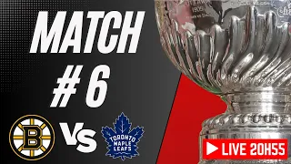 Séries LNH 2024: Bruins Vs Leafs match 6