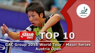 DHS ITTF Top 10 - 2015 Austria Open