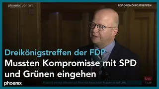 Interview mit Michael Theurer beim Dreikönigstreffen der FDP am 06.01.22