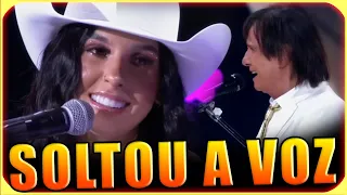 ANA CASTELA e ROBERTO CARLOS Cantam Juntos Solteiro Forçado