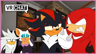 Shadow & Knuckles Fight Over Rouge! [Feat: Silver] (VR Chat)