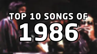 Top 10 songs of 1986