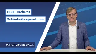 Das IVD-Minuten-Update mit aktuellen Urteilen vom BGH zu Schönheitsreparaturen