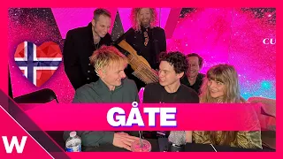 🇳🇴 Gåte: Gunnhild says singing "Ulveham" is like giving birth | London Eurovision Party 2024