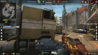 SK vs Astralis - de_overpass[map2] - Quaterfinals - PGL Major Krakow 2017