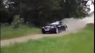 rolls royce wraith black badge drift