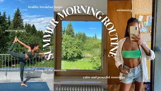 AESTHETIC SUMMER MORNING ROUTINE | Slow, Peaceful and Productive! ♡