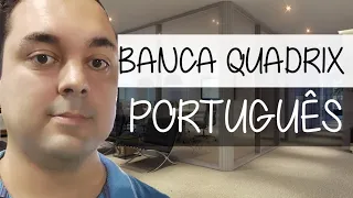 Questões PORTUGUÊS 2021 - BANCA QUADRIX I  Super Revisão com questões MÚLTIPLA ESCOLHA