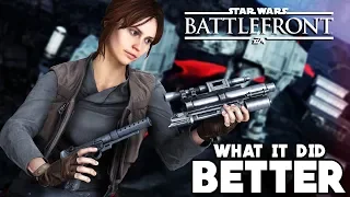 Everything Star Wars Battlefront (2015) Did BETTER Than Battlefront 2 (2017)