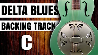 DELTA BLUES BACKING TRACK in C Muddy Water Style