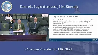 KY Health & Human Services Delivery System Task Force - Resumed