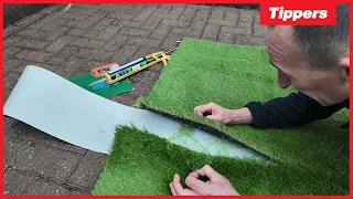 Tippers Artificial Grass Training - How to Join and Lay Artificial Grass