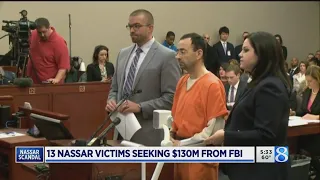 13 Nassar victims seeking $130M from FBI over bungled probe