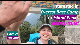 Trekking Everest Base Camp & Island Peak: Part 7 / 17 days No Shower (April '22) (4K)